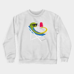 Snakes Relax Crewneck Sweatshirt